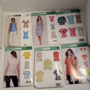 New Look Patterns Top Shirt Blouse